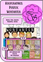 Vorschau - Arbeitsblätter - Kooperatives Poster: Wortarten - Deckblatt