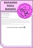 Vorschau - Arbeitsblätter - Kooperatives Poster: Wortarten - Seite 1