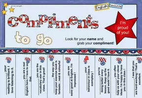 Vorschau - Spiele - compliments to go (Englisch-Edition, warme Worte, Dusche, Komplimente) - Seite 1
