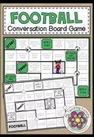 Vista previa - Hojas de trabajo - FOOTBALL - Conversation Board Game - Portada