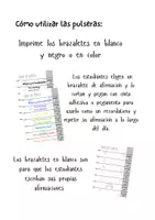 Vista previa - Juegos / Gamificación - Pulseras de la Calma | Actividad de Mindfulness y Educación Emocional para Primaria (6-12 años) - página 2