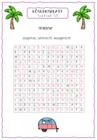 Vorschau - Arbeitsblätter - Suchsel Rätsel Summer holiday / 19 englische Begriffe / 2-fach differenziert - Seite 3