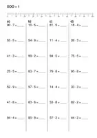 Vorschau - Arbeitsblätter - Einfache Rechen-Übungsblätter - Multiplikationsaufgaben im ZR von 0 bis 1.000 (nur die leichte von 3 Differenzierungsstufen) - Seite 2