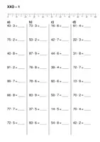 Vorschau - Arbeitsblätter - Einfache Rechen-Übungsblätter - Multiplikationsaufgaben im ZR von 0 bis 1.000 (nur die mittlere von 3 Differenzierungsstufen) - Seite 2