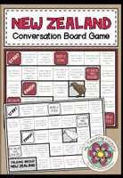 Vista previa - Juegos / Gamificación - NEW ZEALAND - Conversation Board Game - Portada