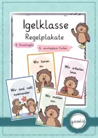 Vorschau - Präsentationen/Tafelbilder - Regeln Igelklasse - Deckblatt