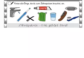 Vorschau - Mal- und Bastelvorlagen - Materialpaket-Zähne im Sachunterricht (Klasse 1&2) - Seite 2