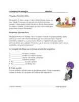 Aperçu - Texte - Columna de consejos | Tú imperativos (Lecture en Espagnol) - Page 1