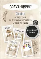 Vorschau - Bildkarten - Sozialformen - Schilder - Deckblatt
