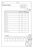 Vorschau - Arbeitsblätter - Bauernhof - Lesespaziergang (4-fach differenziert) - Seite 2