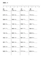 Vorschau - Arbeitsblätter - Einfache Rechen-Übungsblätter - Divisionsaufgaben im ZR von 0 bis 1.000 (nur die schwere von 3 Differenzierungsstufen) - Seite 2