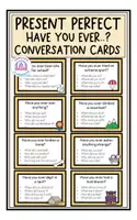 Vorschau - Spiele - Present Perfect - Have you ever...? - Conversation Cards - Deckblatt