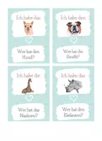 Vorschau - Spiele - Ich habe - Wer hat...? Tiere (Lesespiel) - Seite 3
