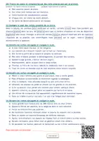 Aperçu - Feuilles d'exercices - Exercices CE2 - Sujet du verbe + CORRECTION & QR code - Page 3