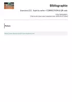 Aperçu - Feuilles d'exercices - Exercices CE2 - Sujet du verbe + CORRECTION & QR code - Page 1