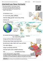 Vorschau - Arbeitsblätter - Lernposter + Arbeitsblatt "Kontinent" + Onlineübung & MP3 + Mindmap + Infografik - Seite 1