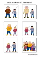 Vorschau - Spiele - Wortfeld Familie - Merk es dir! - Seite 3