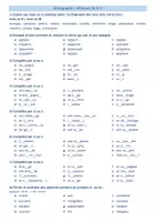 Aperçu - Feuilles d'exercices - Exercices CE2 – M devant M, B, P + CORRECTION & QR code - Page de couverture