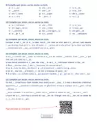 Aperçu - Feuilles d'exercices - Exercices CE2 – M devant M, B, P + CORRECTION & QR code - Page 2