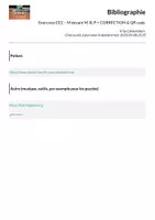 Aperçu - Feuilles d'exercices - Exercices CE2 – M devant M, B, P + CORRECTION & QR code - Page 1