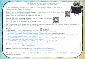 Vorschau - Stundenentwürfe - QR Rechenspur "schriftliche Division" (digital und analog) - Seite 1