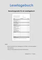 Vorschau - Test - Deutsch - Bewertung Lesetagebuch - Seite 3