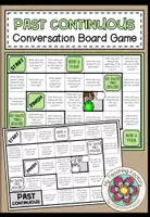 Vista previa - Juegos / Gamificación - PAST CONTINUOUS - Conversation Board Game - Portada