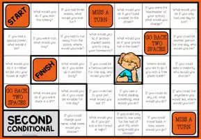 Vista previa - Juegos / Gamificación - SECOND CONDITIONAL - Conversation Board Game - página 1