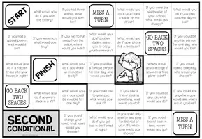 Vista previa - Juegos / Gamificación - SECOND CONDITIONAL - Conversation Board Game - página 2