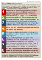 Vorschau - Arbeitsblätter - LERNWÖRTER-Geschichten als konzentriertes Lese-/Schreibtraining in Grundschrift - Schülerheft 1 - Seite 3