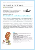 Vorschau - Stundenentwürfe - Eine Stadt für alle − wie Kinder Vorurteile abbauen? - Deckblatt