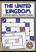 Vista previa - Hojas de trabajo - THE UNITED KINGDOM - Conversation Board Game - Portada