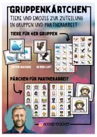 Vorschau - Bildkarten - Kärtchen zur Gruppen- und Partnerwahl - Deckblatt