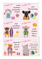 Vista previa - Juegos / Gamificación - Sommerferien - Erzählkärtchen Deutsch / DAZ / Alemán - página 3