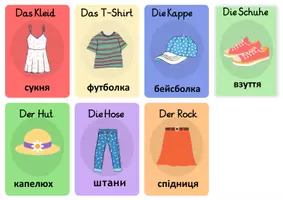 Vorschau - Spiele - Kleidung Deutsch - ukrainisch - Deckblatt