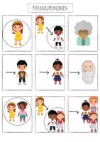 Vorschau - Poster - Personalpronomen Bildkarten Classroom Management - Deckblatt