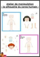 Aperçu - Apprentissages en autonomie - Atelier silhouette du corps humain - Page de couverture