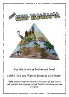 Vorschau - Arbeitsblätter - Materialpaket: Der See - Triarama und Cliparts - Seite 1