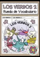 Vista previa - Hojas de trabajo - LOS VERBOS 2 - Rueda de Vocabulario - Portada