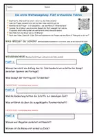 Vorschau - Stundenentwürfe - Christoph Kolumbus - Die Entdeckung Amerikas - Materialpaket - Fragenblätter zu Kurzvideos - Seite 2