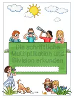 Vorschau - Arbeitsblätter - Schriftliche Multiplikation und Division - Arbeitsheft - Deckblatt