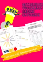 Vorschau - Arbeitsblätter - Satzglieder - Montessori trifft Sprachwissenschaft - Deckblatt
