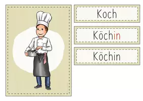 Vorschau - Arbeitsblätter - Bildkarten - Berufe (DAZ/DAF) - Seite 3