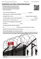 Vorschau - Arbeitsblätter - Lernposter + Arbeitsblatt "Konzentrationslager" + Onlineübung & MP3 + Mindmap + Infografik - Seite 1