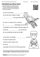 Vorschau - Arbeitsblätter - Arbeitsblatt "Koran" + Onlineübung & MP3 + Mindmap + Infografik - Deckblatt