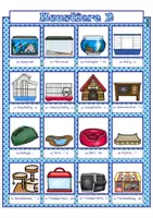 Vorschau - Spiele - DaZ/ DaF Paket Haustiere 2 Unterbringung - Deckblatt