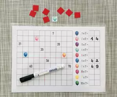 Vista previa - Juegos / Gamificación - Tablas de multiplicar - hojas de trabajo - Portada