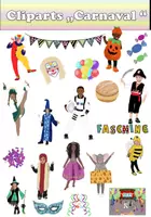 Aperçu - Feuilles d'exercices - Kit pédagogique Cliparts pour une utilisation commerciale - Page de couverture