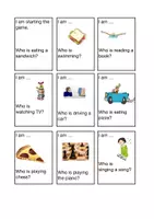 Vorschau - Arbeitsblätter - Materialpaket Lesespiel English tenses - Deckblatt