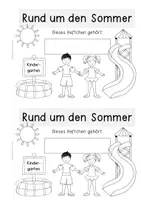 Vorschau - Arbeitsblätter - Sommerheftchen für den Kindergarten - Seite 3